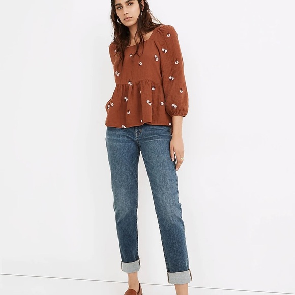 Madewell The Slim Boyjean in Fearn Wash Size 25 EUC blue Jean D0504 - Picture 2 of 9